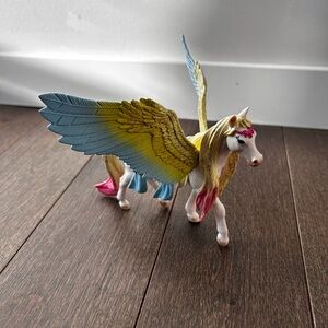 Schleich Bayala Fantasy Glitter Pegasus unicorn Figure